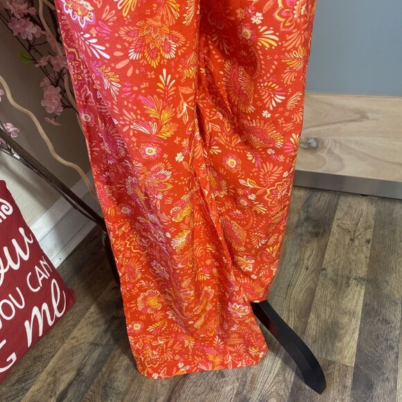 Day + Moon Wide Leg High Rise Pants and Cropped Tank Top 2-Piece Set Medium - Picture 4 of 10